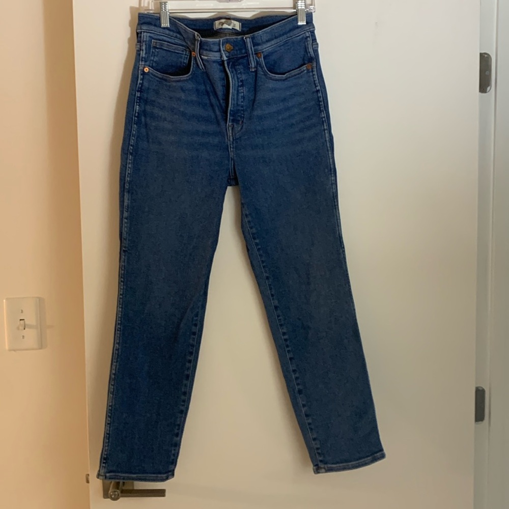 Madewell stovepipe jeans